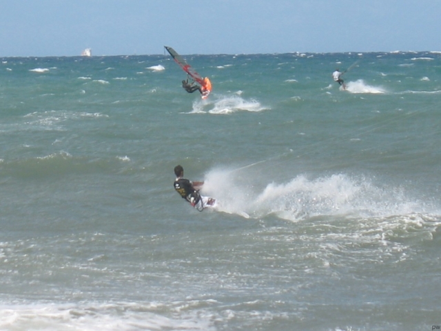 Manovrando il kite
